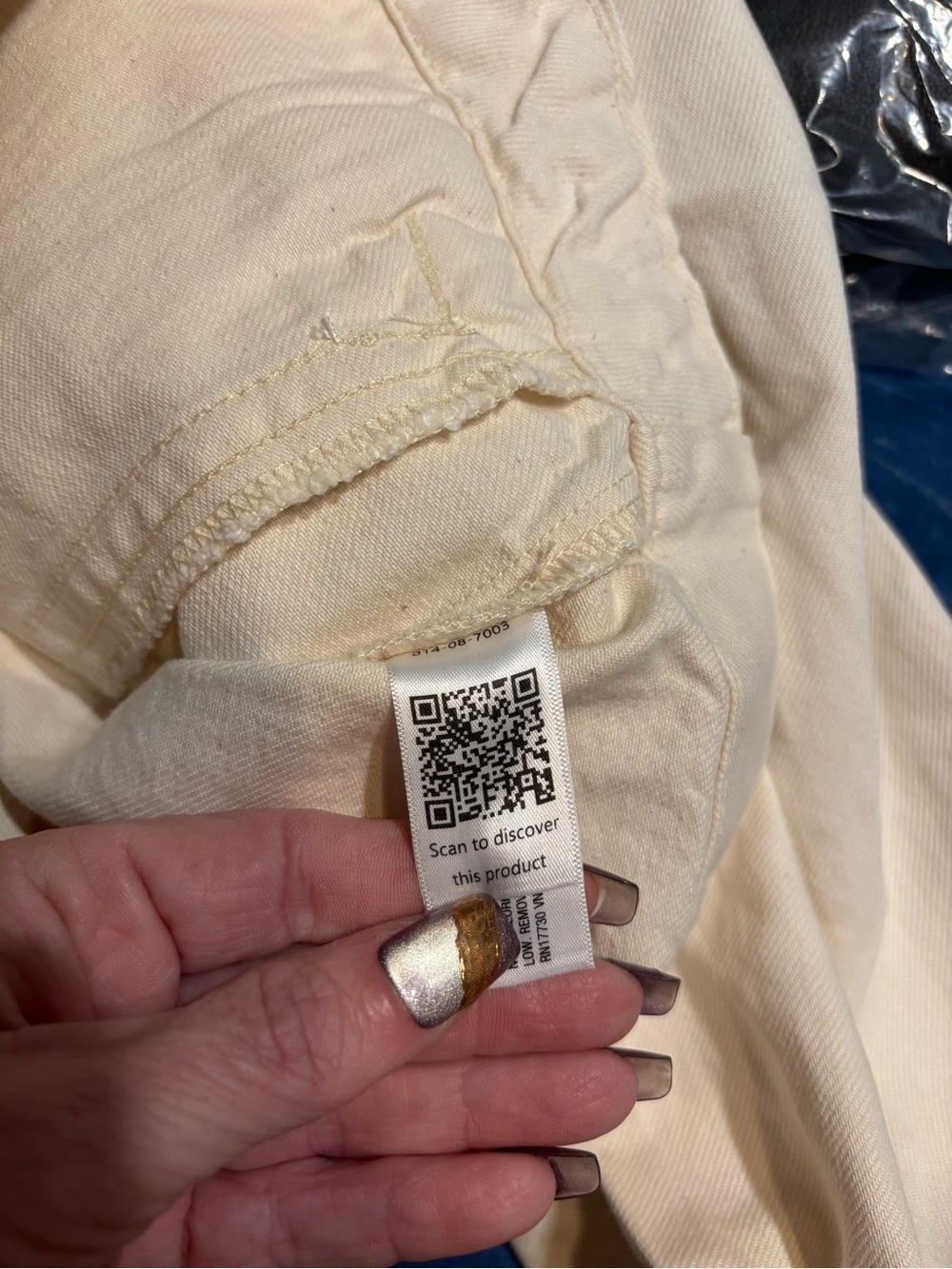 Universal Thread Off-White Double-Breasted jacket - Picture 6 of 10